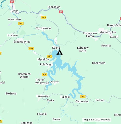 mapa solina SOLINA – Moje Mapy Google